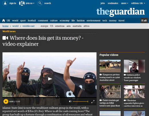 The terrorist group ISIS has found some rich sources of funding